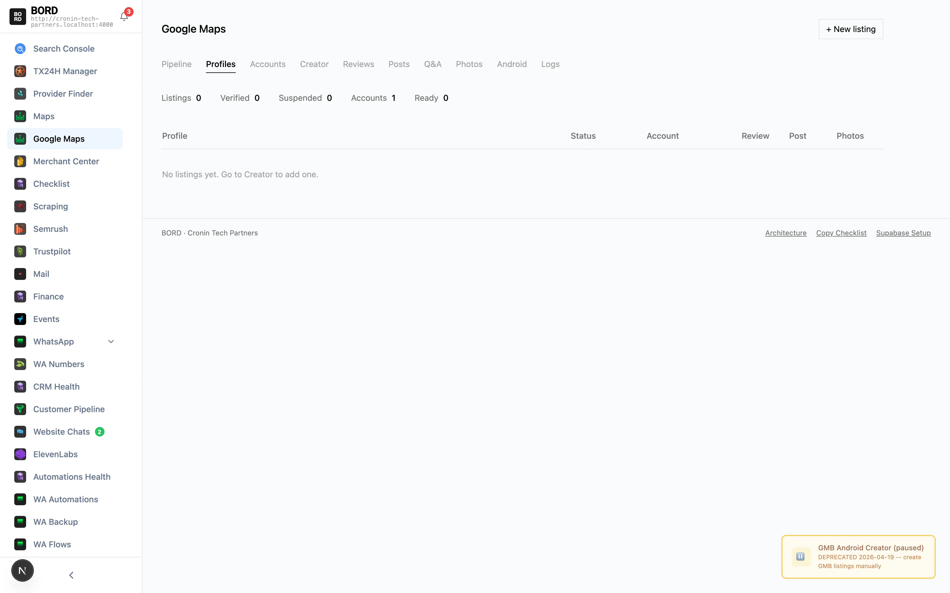 85+ providers scraped per city